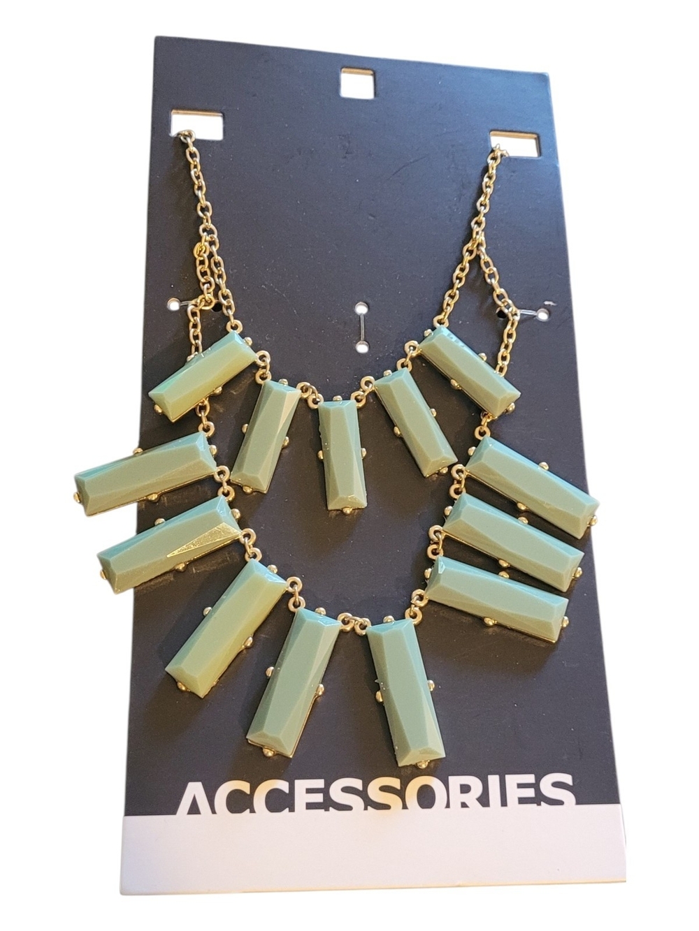 🥳5/$25!🥳 Gold-Chain Mint Bar Necklace